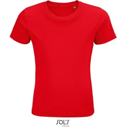 SOLS Schweres Kinder Bio T-Shirt 03578 red 8 Jahre (118/128)