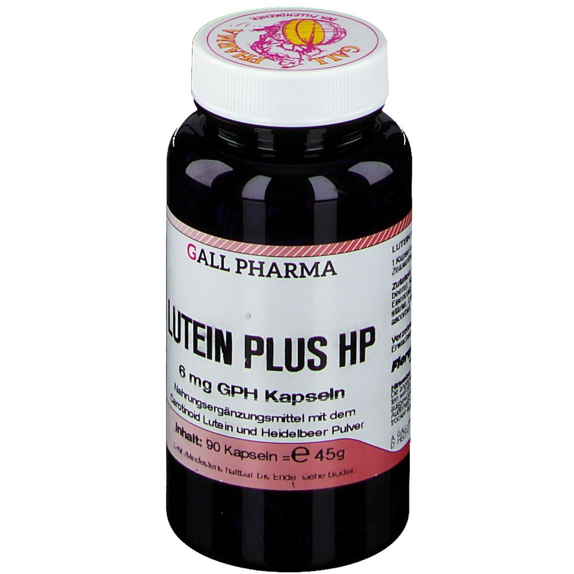 Lutein Plus HP 6 mg GPH Kapseln 90 St