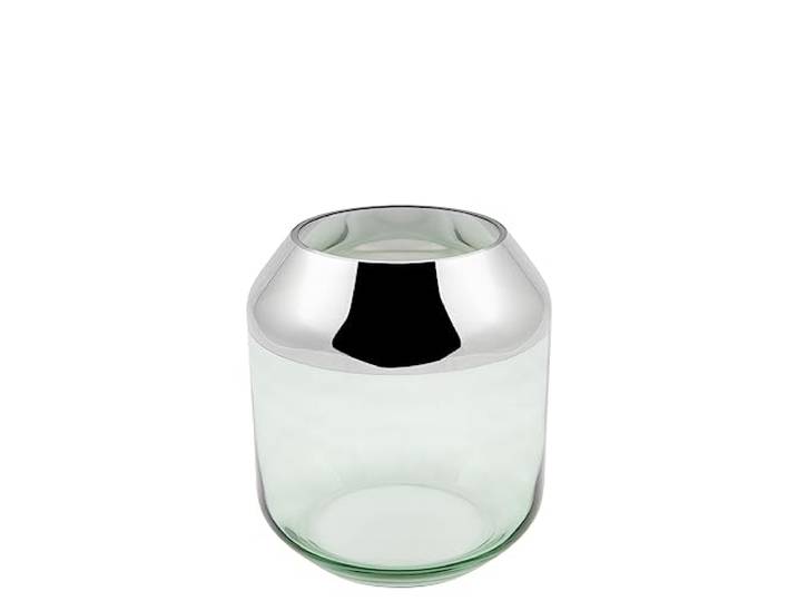 Fink Teelichthalter, Glas, grün, 19cm
