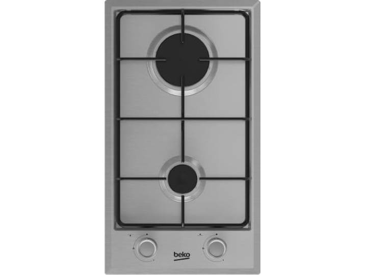 Beko hdcg 32220 FX gasinbouwkookplaat van roestvrij staal