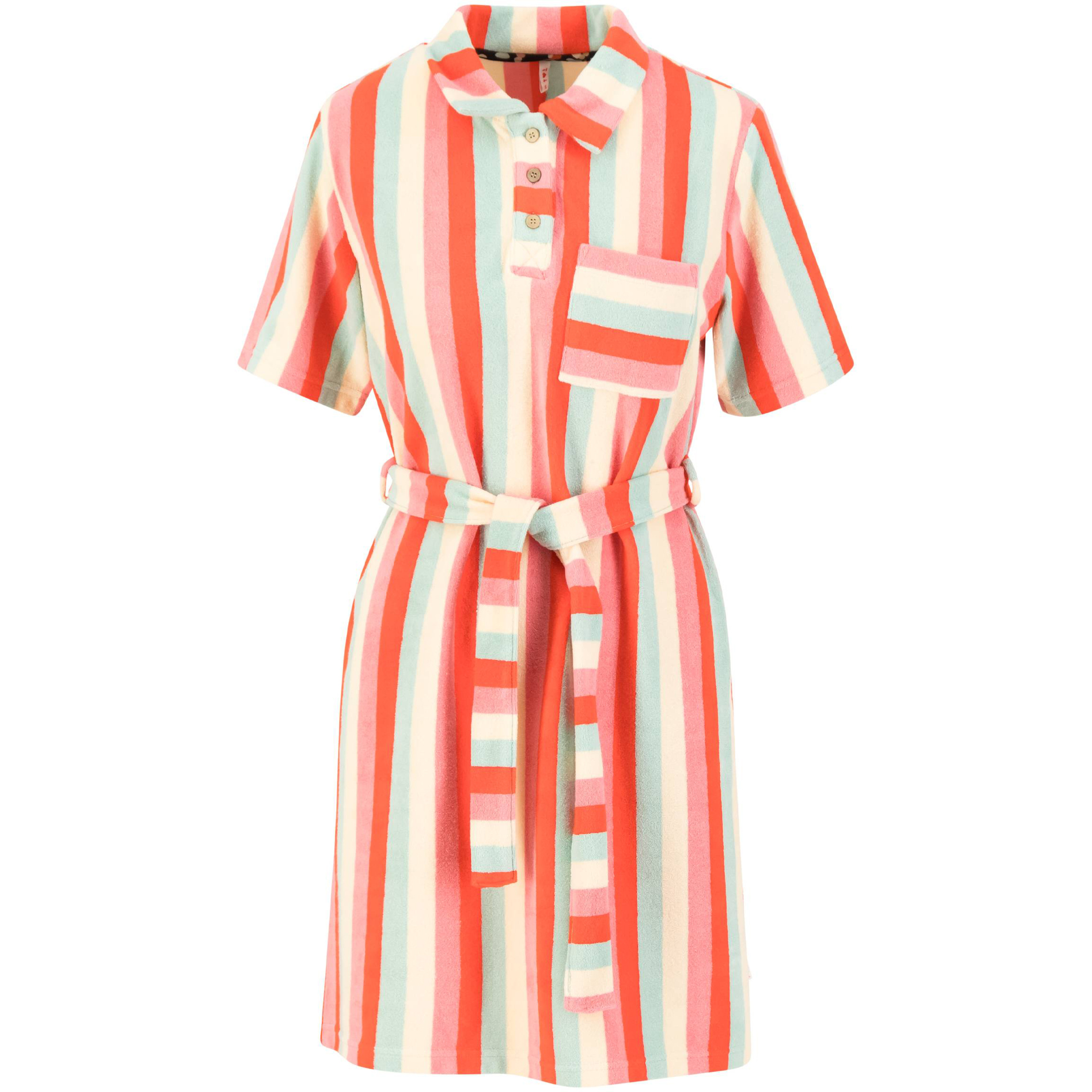 Blutsgeschwister Grand Slam Madame Kleid Damen Kleider rot Größe XS Lifestyle Hautfreundlich