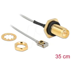 DELOCK 90292 - Kabel RP-SMA Buchse > MHF® I LK Stecker