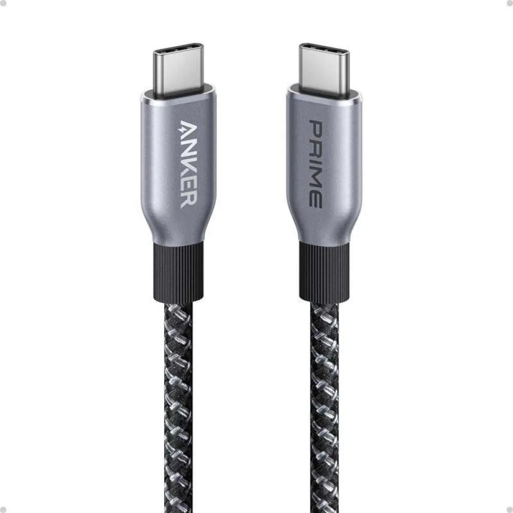 Anker Prime USB-C naar USB-C kabel, 240W, 90 cm, gerecycled vlechtmateriaal