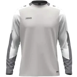 Jako Longsleeve Dynamic Kinder - hellgrau/weiß/grau - 140