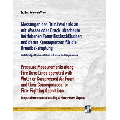 Messungen des Druckverlaufs an mit Wasser oder Druckluftschaum gefüllten Schlauchleitungen während des Betriebs und deren Konsequenzen für die