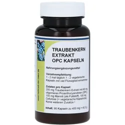 OPC Traubenkernextrakt 200 mg Kapseln 90 St