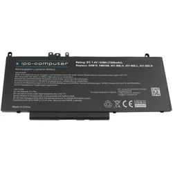 IPC R9XM9 (4 Zellen, 7200 mAh), Notebook Akku
