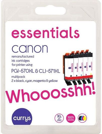 Canon PGI570XL/571 Tri-colour & Black Ink Cartridges - Multipack