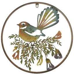 IH Casa Decor Metal Cut Out Hanging Décor Fantail