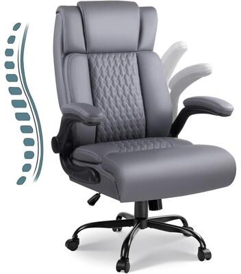 BOSSIN Executive Office Chair,Big and Tall Office Chair with Ergonomic,High Back,and Lumbar Support