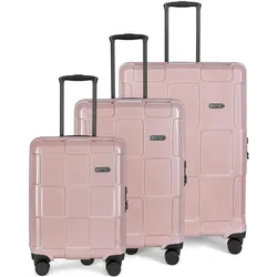 Epic Crate Reflex 4-Rollen Kofferset 3tlg., Koffer, Pink