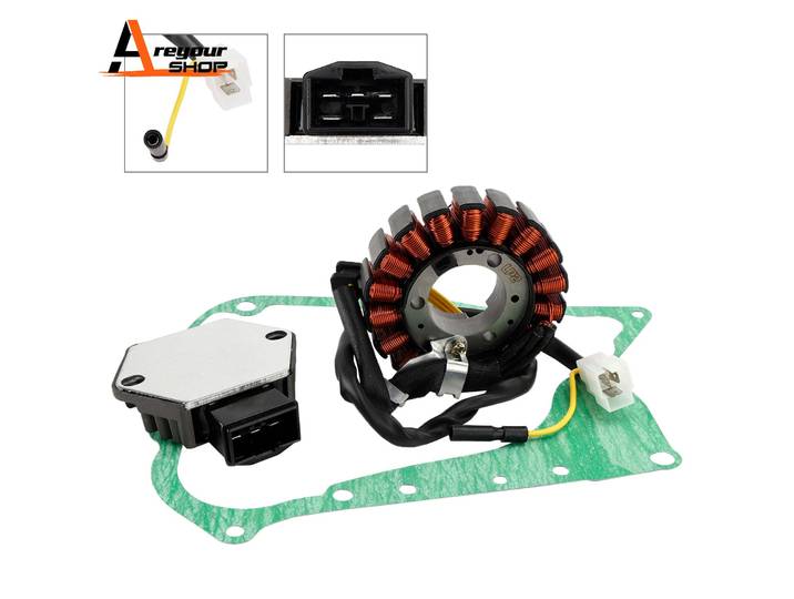 Jeu de joints de redresseur de régulateur de Stator, pour Honda FES250 Foresight 250 1997 – 2005