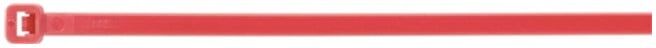 Colliers de câblage L. 368 mm l. 4,8 mm polyamide rouge 100un./sachet ; Industrial Quality Supplies
