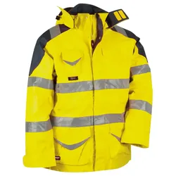 Warnschutz 4in1 Winterjacke "PROTECTION" - 46 - gelb