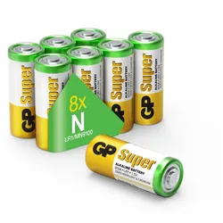 GP Batterien SUPER Alkali-Mangan Lady N 1,5 V, 8 St.