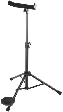 K&M 15045 MKII Contrabassoon Stand Schwarz