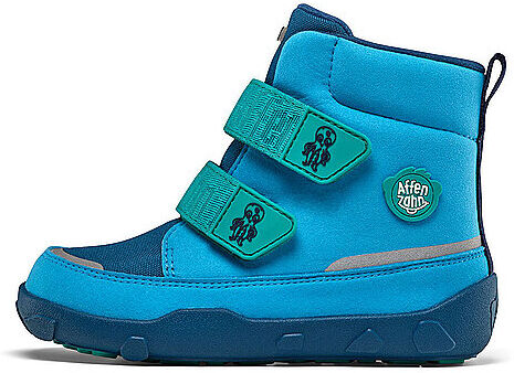 AFFENZAHN Kinder Winterstiefel VEGAN COMFY Oktopus blau   26 26