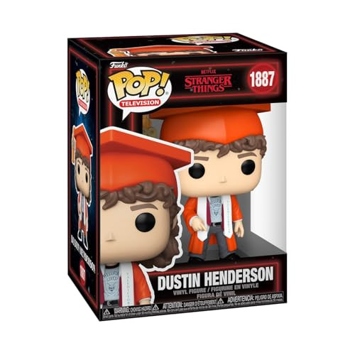Funko Pop! Stranger Things Dustin Henderson nummer 1887 vinyl figuur