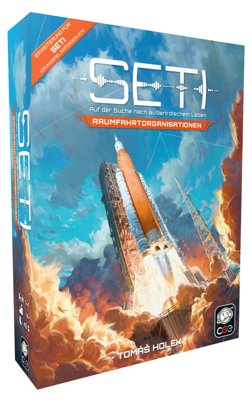 SETI: Ruimtevaartorganisaties - Uitbreiding voor het bordspel van Czech Games Edition