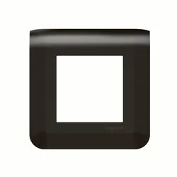 Legrand 079042L Rahmen 2-modulig horizontal Mosaic schwarz