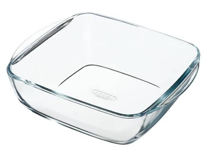 PYREX PREPWARE Quadratische Glasschale, 25 x 22 cm, 2,2 l