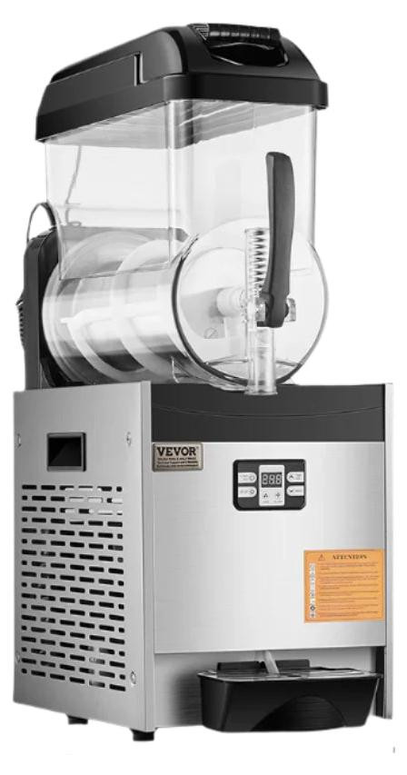 Selius Slushy machine met dubbele tanks van 1x12L en instelbare temperatuur