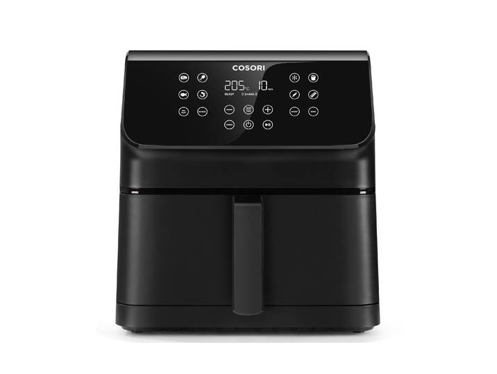 Heissluftfritteuse Cosori Premium II Chef Edition 6,2 l , schwarz, B:32,1cm H:30cm T:37,2cm, Fritteusen, Leistungsstarke Heissluftfritteuse mit 12 Programmen, Heissluftfritteuse