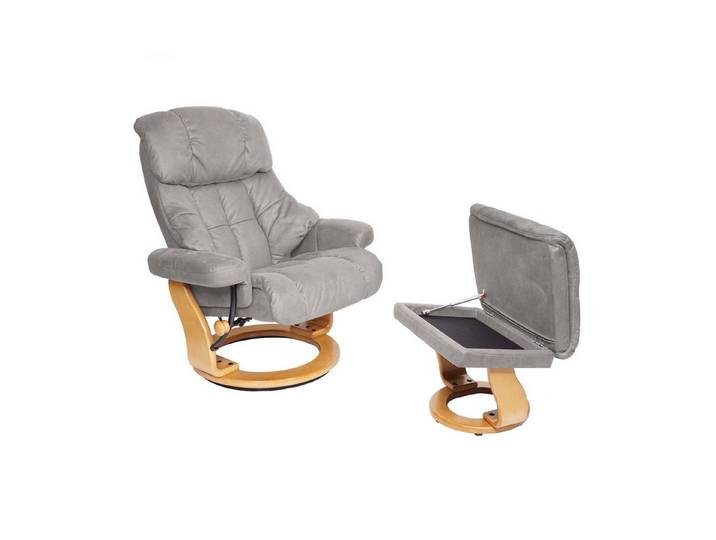 MCA furniture Relaxsessel Edmonton-R, Breite Armlehnen, Um 360° drehbar