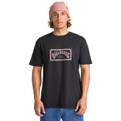 T-Shirt BILLABONG "Arch Frame", Herren, Gr. L, schwarz, Obermaterial: 100% Baumwolle., Shirts T-Shirt