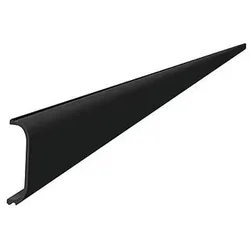 SL Rack 36105-4575 Fassadensystem Abdeckprofil - 4575 mm, schwarz elox