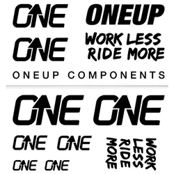 OneUp Decal Kit Aufkleber Lenker Türkis