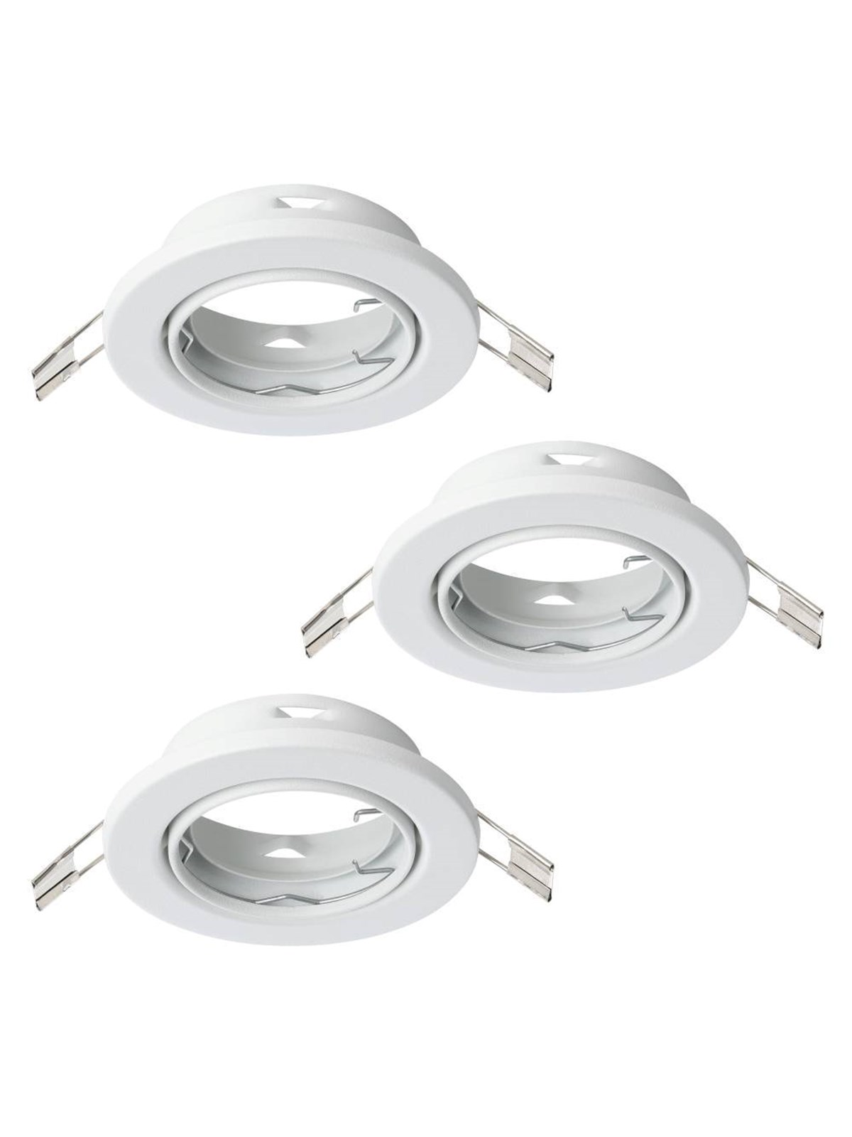 EGLO AGULO 1 EINGEBAUT. SET Ø85 3XGU10 WEISS
