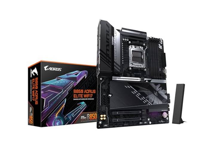 Gigabyte B850 Aorus Elite WF7, DDR5, 3xM.2, DP, Soc AM5