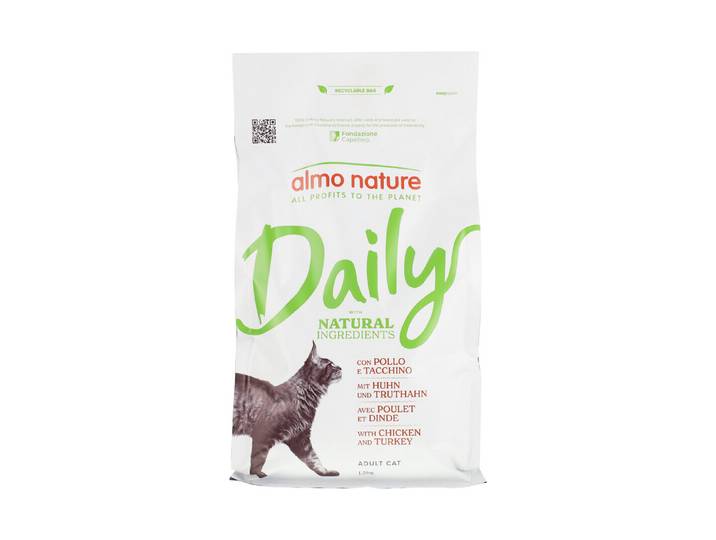 Almo Natural Daily Trocken-Katzenfutter Huhn