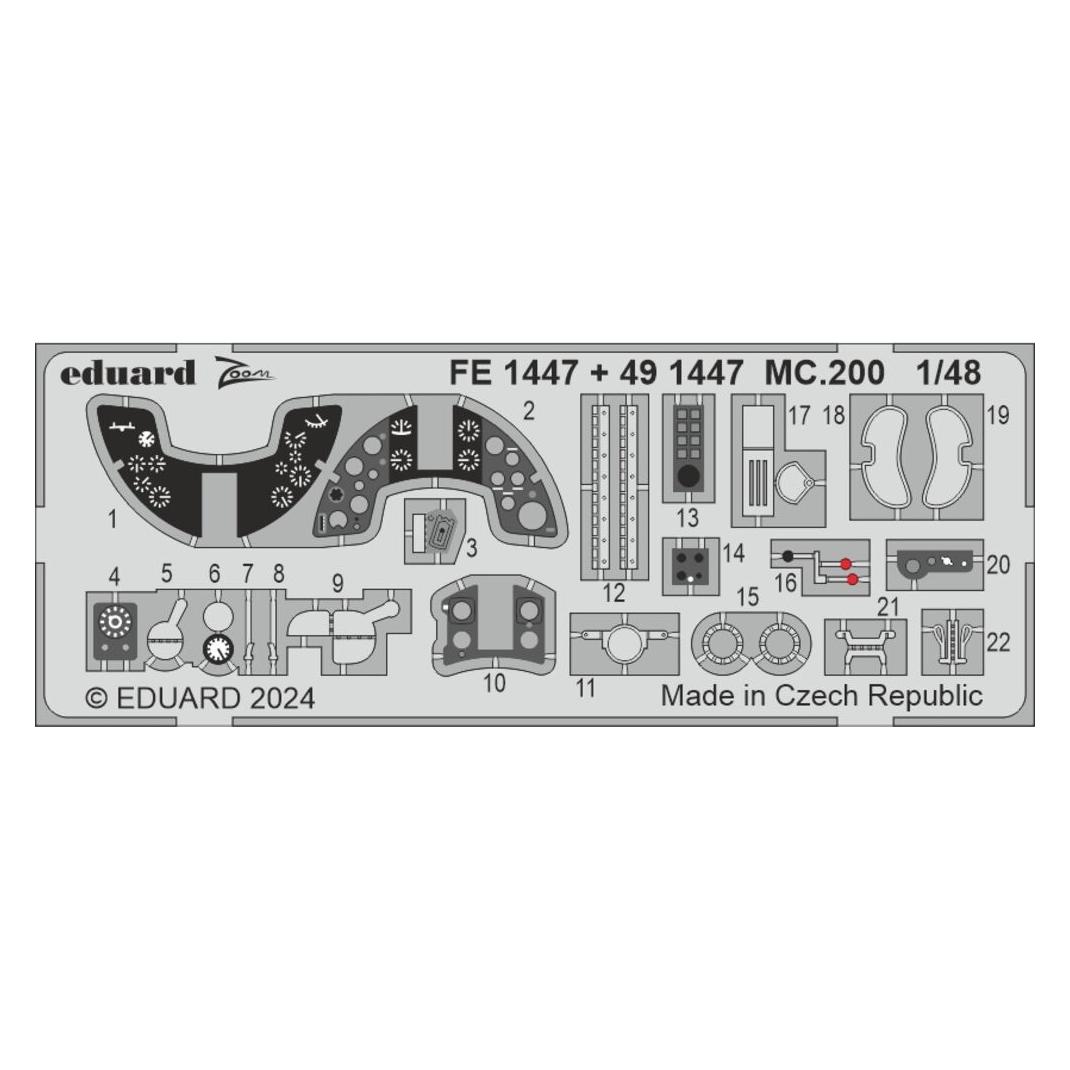 Eduard MC.200 ITALERI (FE1447)
