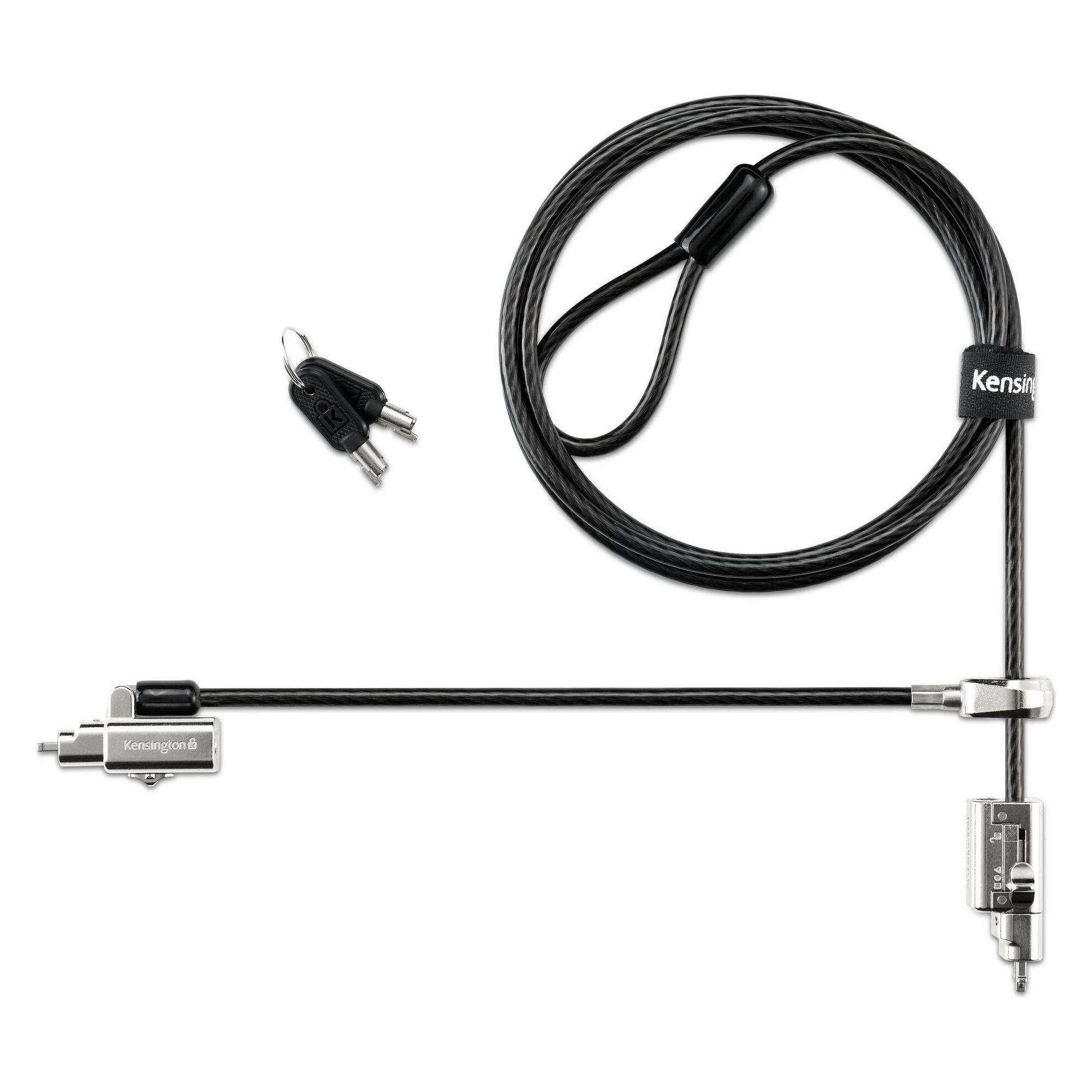 Kensington Universal 3-in-1 2.0 Keyed Laptop Lock - Twin Lockheads, KD (K63392WW)