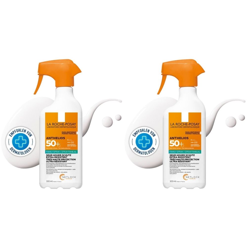 Roche-Posay Anthelios Invisible Spr.LSF 50+ Family 2x 2x300 ml Spray