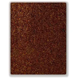 Terralith Farbmuster Glassteinteppich -Vetro Ambra-, Körnung: mittel (3-6 mm)