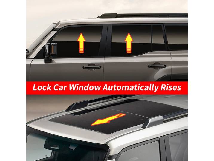 Lève-vitre automatique en un clic, accessoires pour Toyota Lexus gx550 550, série 2024 2025, mise à niveau, pièces de Modification, réglage