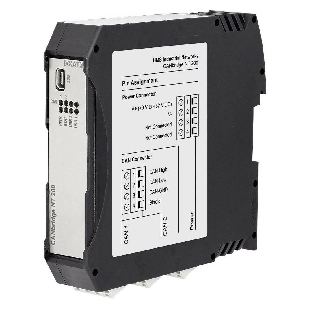 Ixxat CANbridge NT 200, Konfigurierbare Bridge/Router für CAN (1.01.0331.20000)