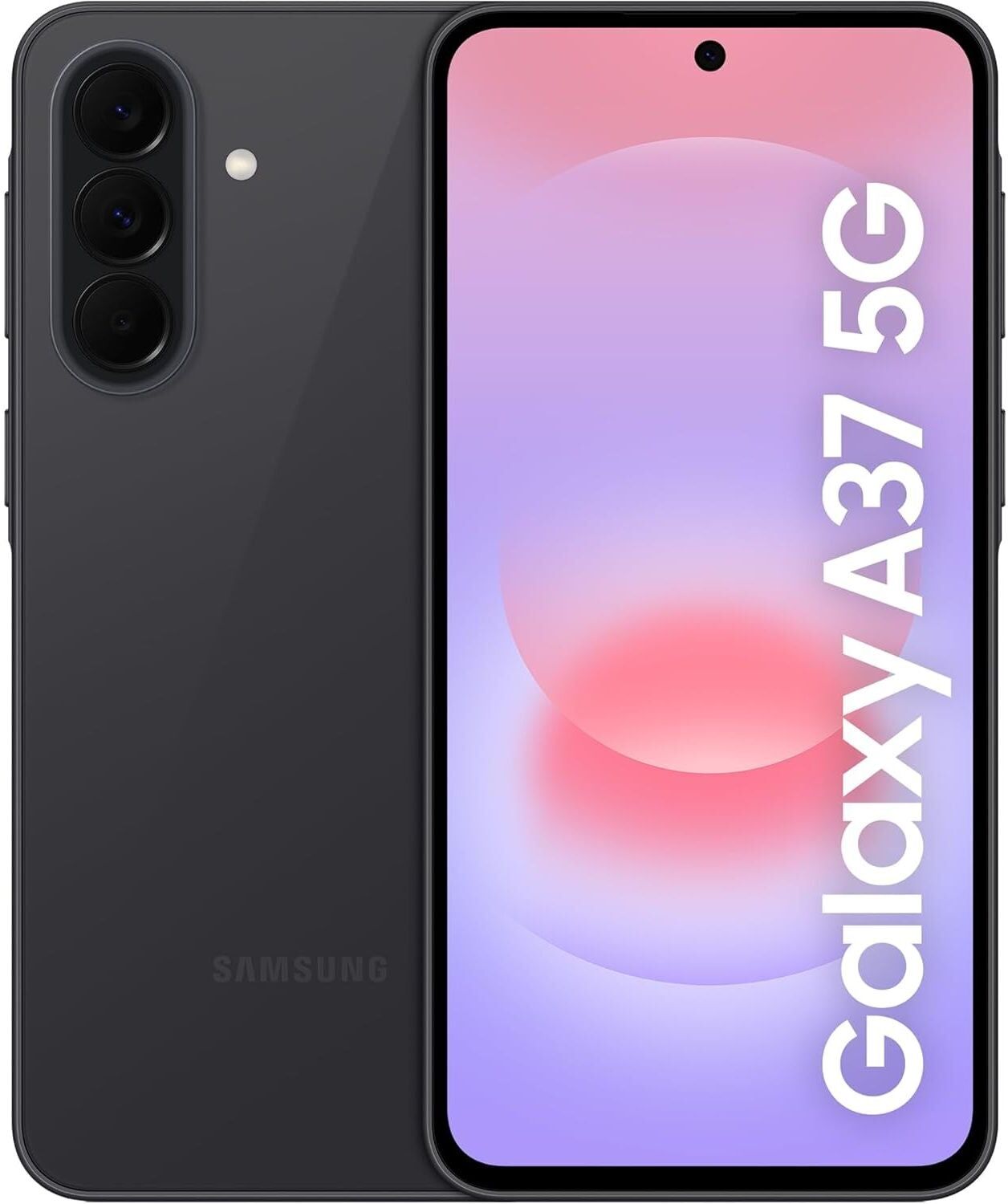 SAMSUNG Galaxy A37 5G Dual Sim (12GB+256GB) Awesome Charcoal international model, New