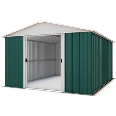 Gerätehaus YARDMASTER "Bayern 1013", grün, Stahlblech, Gerätehäuser, Metall