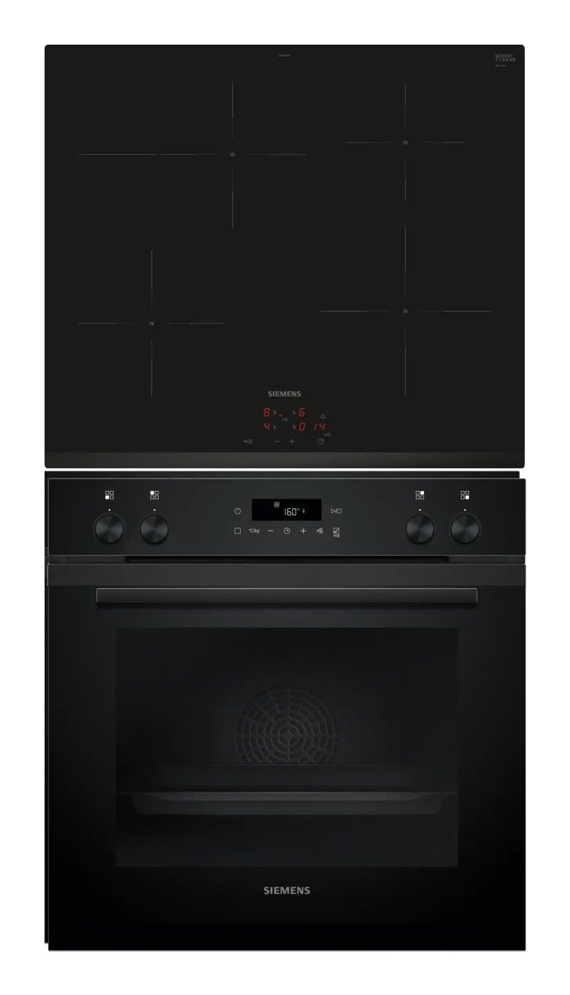 Siemens PQ212IAAB (HE271ABB4 + EI631CFB1E) Herdset groß activeClean mit 60 cm Induktions