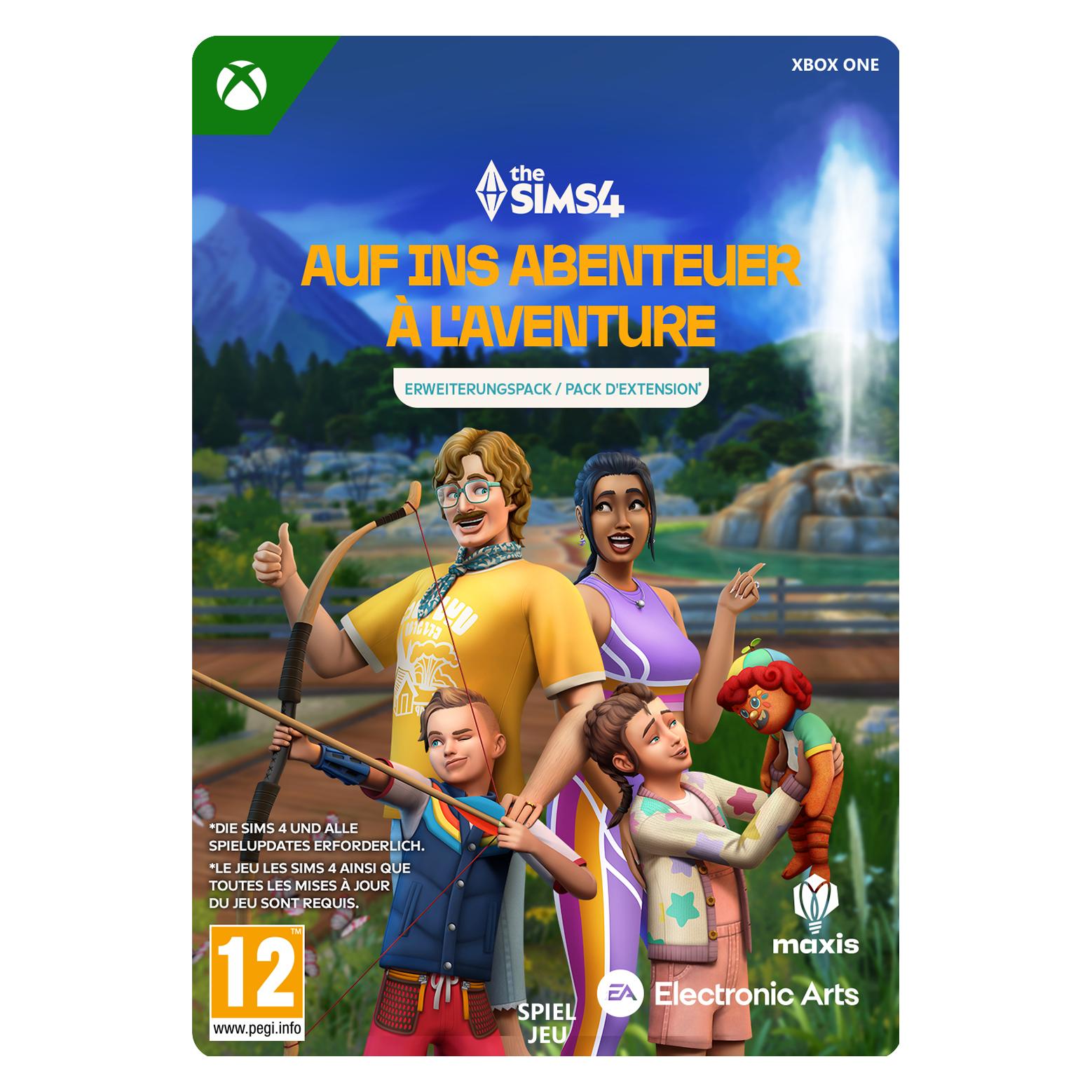 Microsoft Xbox The Sims 4 ADVENTURE AWAITS Download Code (Xbox Series X) (7D4-00765)