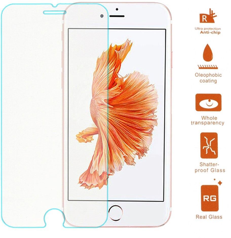 INCOVER Apple iPhone SE (2022/2020)/8/7 Skærmbeskyttelse - Hærdet Glas (afgrænset)