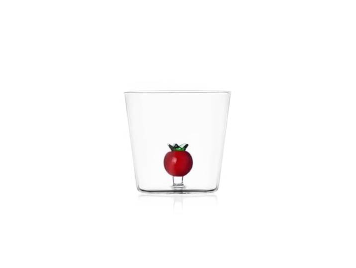 Ichendorf Milano Tumbler Tomaat, Collectie Vegetables, 35 cl, borosilicaatglas, handgemaakt