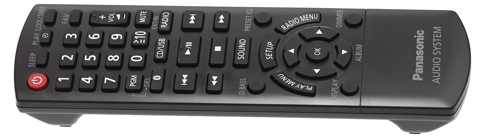 Panasonic N2QAYB001265 afstandsbediening voor televisies