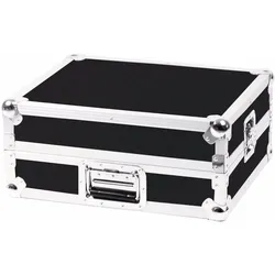 Roadinger Mixer-Case Profi MCB-19 (19" Case), Audio Racks + Cases, Schwarz, Silber
