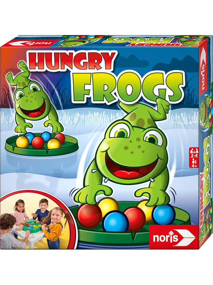 Noris Motorikspiel "Hungry Frogs" - ab 4 Jahren - onesize