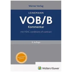 VOB/B Kommentar, Fachbücher von Ralf Leinemann